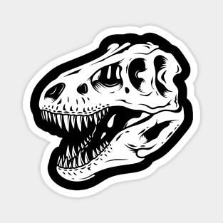 T-Rex Skull Magnet