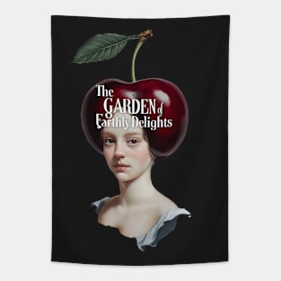 Girl with Cherry on her Head from The Garden of Earthly Delights Tapestry