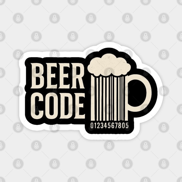 Beer Code Magnet by Stylecombinator