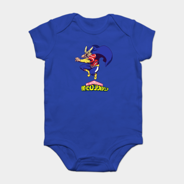 All Might My Hero Pixel Art My Hero Academia Body Bebe Teepublic Fr