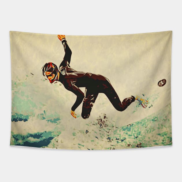 Surfer Tapestry by AKdesign