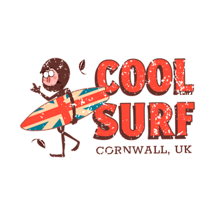 Cool Surf in Cornwall, UK T-Shirt