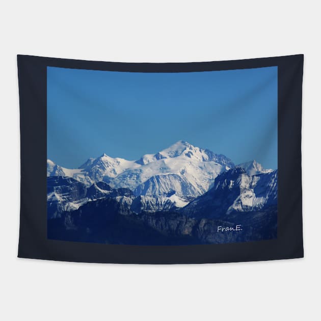 Mont-Blanc Tapestry by poupoune