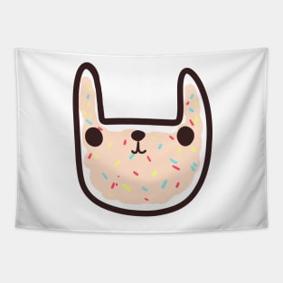 Kawaii Bunny Cookie Tapestry