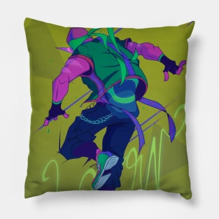 Neon Leon Pillow