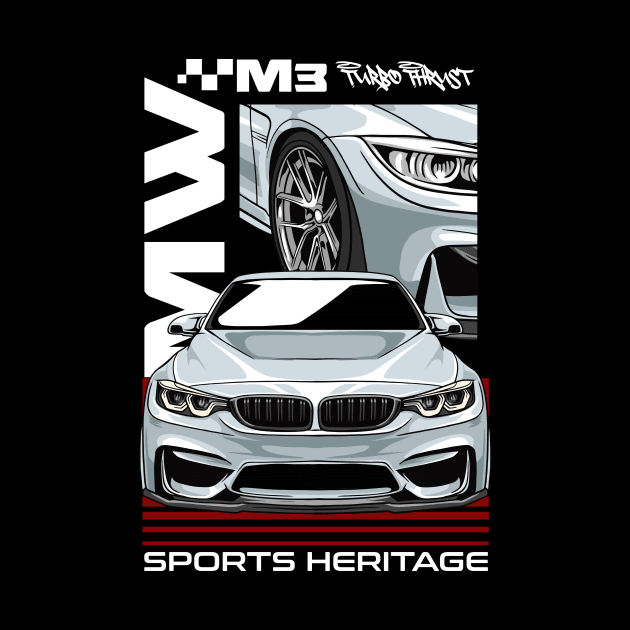 M3 F80 Sports Heritage by Harrisaputra