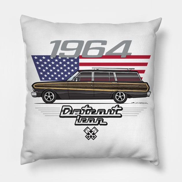 1964 Wagon Pillow by JRCustoms44