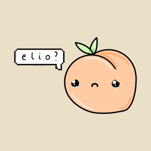 Elio Elio Elio Peach T-Shirt