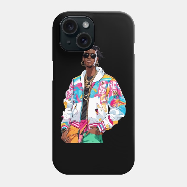 African Mafia Phone Case by animegirlnft