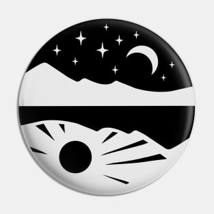 sun and moon Pin