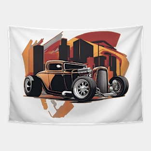 1932 Hot Rod Car Tapestry