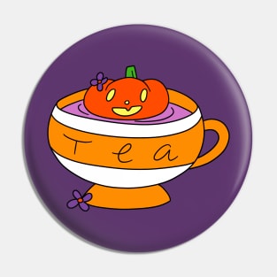 Pumpkin Tea Pin