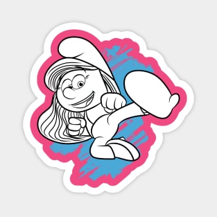 Smurfette Magnet