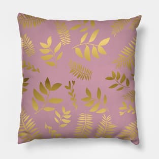 Golden Leaves Pillow