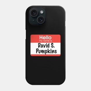 David S. Pumpkins - halloween costume Phone Case