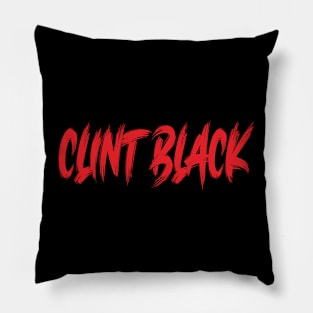 Clint Black Pillow