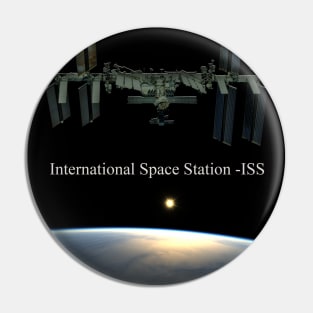 International Space Station - ISS Pin