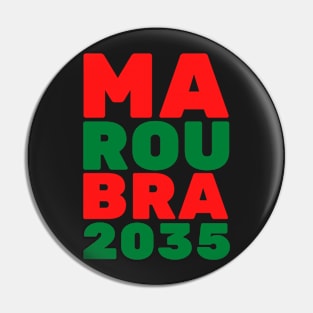 MAROUBRA - 2035 - MA - ROU - BRA. SOUTHS COLOURS Pin