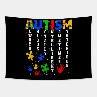 Autism Always Unique Totally Intelligent Tapestry