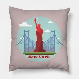 New York la ciudad que no duerme Pillow