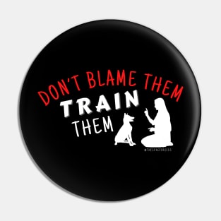 Don't Blame Them, Train Them! (Multi) Pin