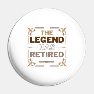 Happy retirement Pin