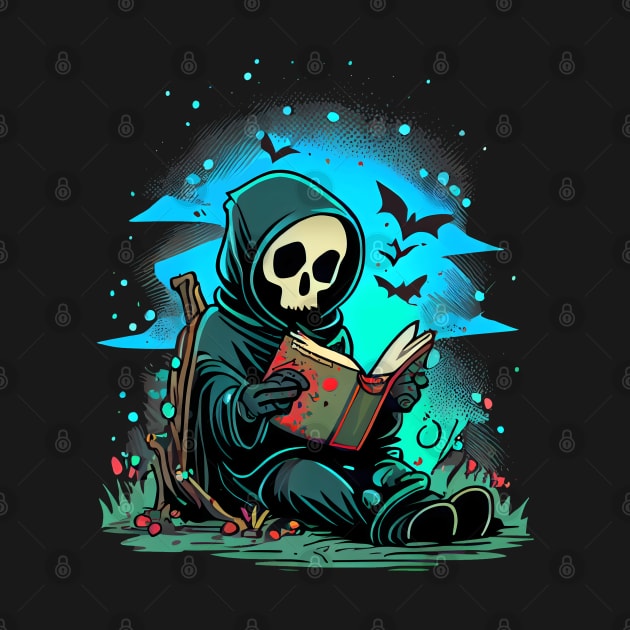 Reading Grim Reaper by pako-valor