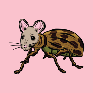 Cockamouse Weevil Mouse Mashup Cartoon Character T-Shirt