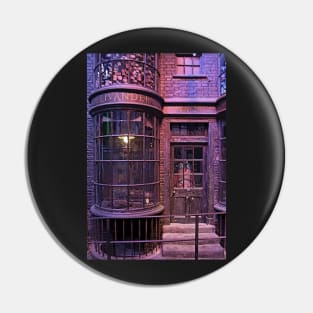 Wand Shop Pin