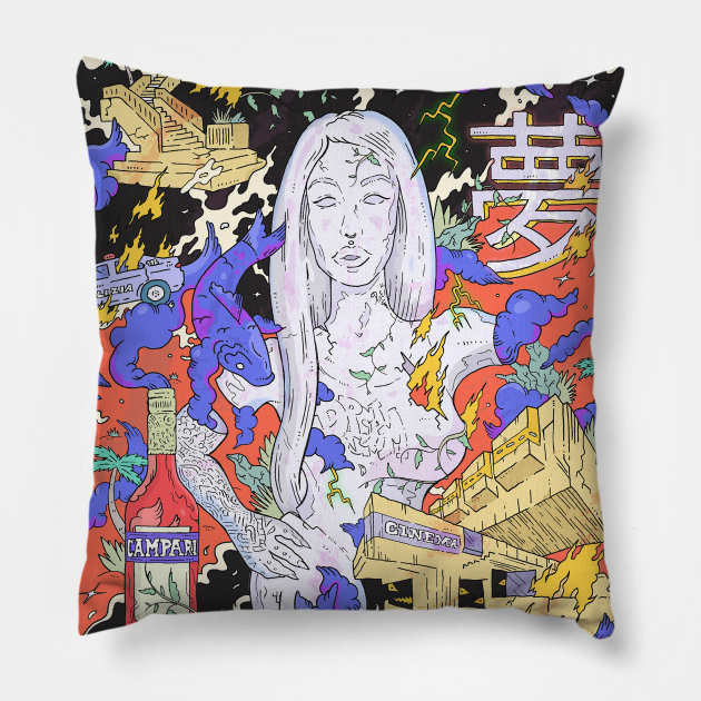 Freestyle Pillow by kalla