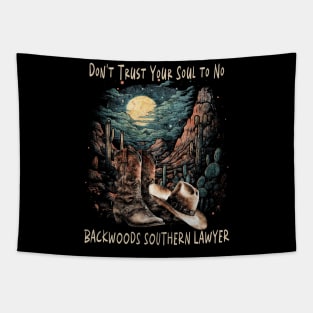 Funny Gifts Women Southern Lawyer Graphic Vintage Tapestry