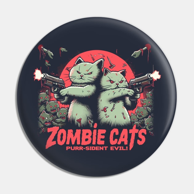 Zombie Cats Purr-sident Evil! Pin by Lima's