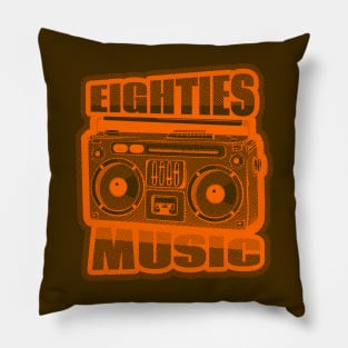 Eighties Music Pillow