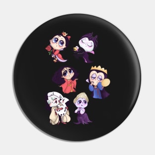 Cute Villain Ladies Pin