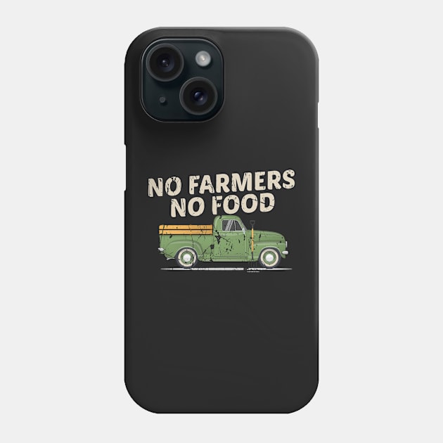 No farmers No food no funny Phone Case by teesvira