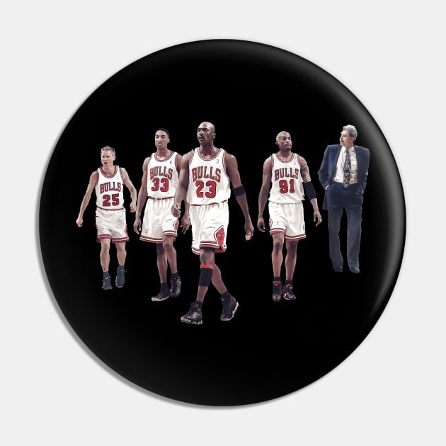 Chicago Bulls The Last Dance II Pin by inkstyl