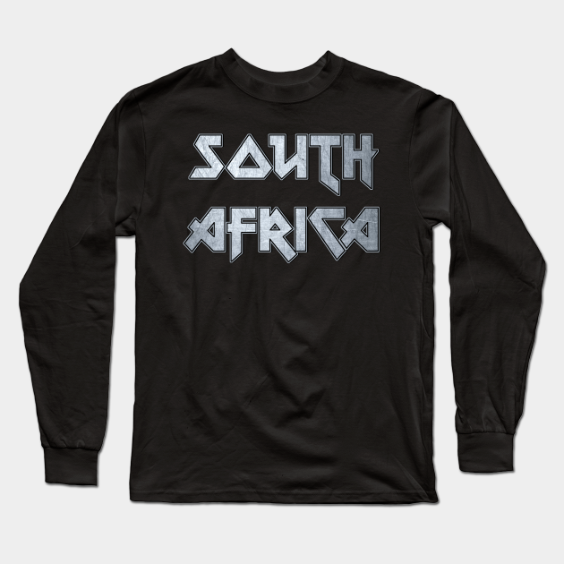 Heavy metal South Africa - Africa - Long Sleeve T-Shirt | TeePublic