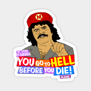 Captain Lou Albano  - PSA Magnet