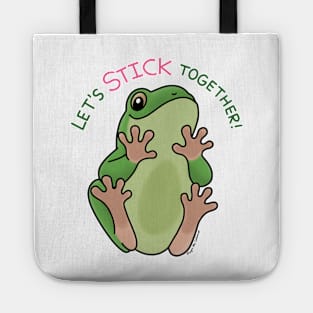 Stick Together Frog Tote