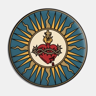 Most Sacred Heart of Jesus Pin