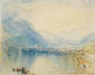 Arth, on the Lake of Zug, Early Morning, 1842-43 Magnet