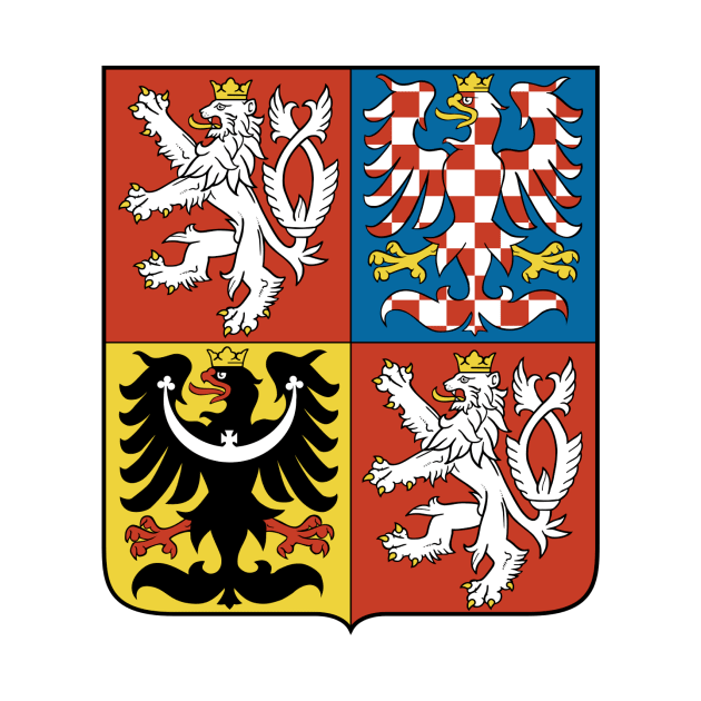 Greater coat of arms of the Czech Republic by Wickedcartoons