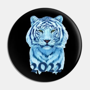 Blue Tiger 2022 symbol Pin