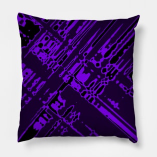 Anemoi (purple II) Pillow