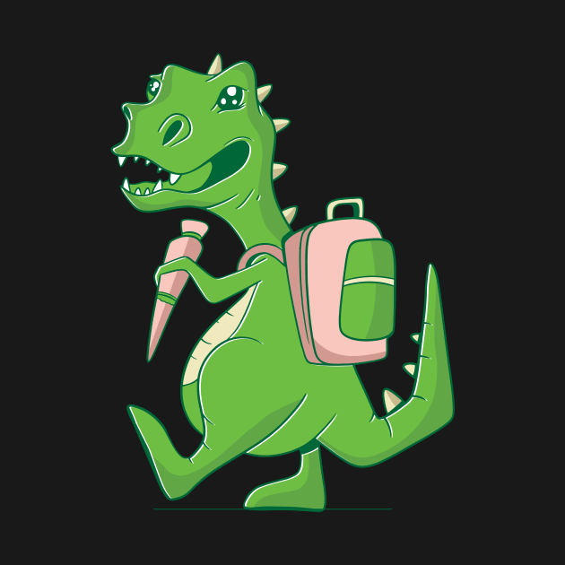 cute Dinosaur school by Midoart