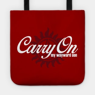 Carry On my Wayward Son Tote