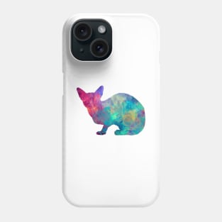 sphinx cat in watercolor Phone Case