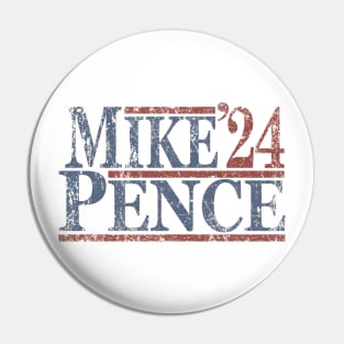 Distressed Mike Pence 2024 Pin