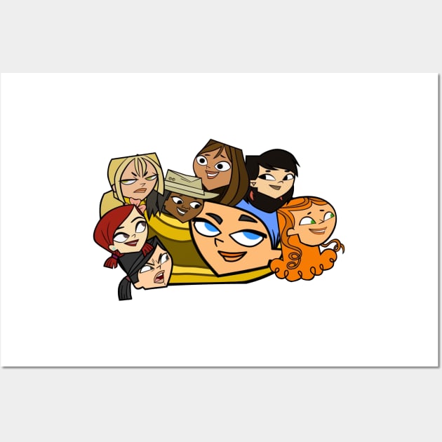 Total Drama Island Characters | Photographic Print