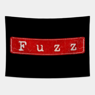 vintage retro plate Fuzz Tapestry